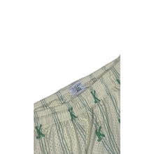 Just Krooz Cream Monogram Shorts