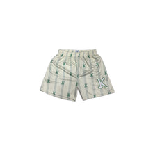 Just Krooz Cream Monogram Shorts