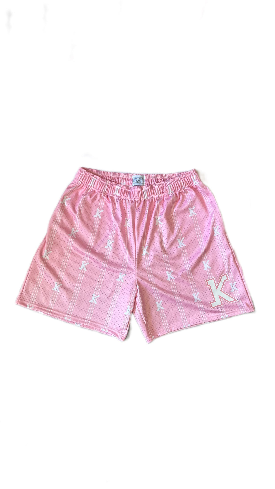 Just Krooz Pink Monogram Shorts